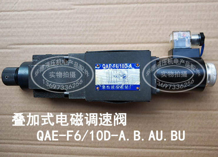 电磁调速阀QAE-F6/10D-AU 16D-BU QA QAEH-A/B Q-F6D LE 2LA L P1