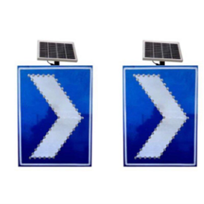 太阳能分道标 太阳能箭头诱导标 公路信号警示灯 交通导向路障灯