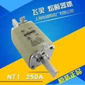 熔断器保险丝 飞灵 NT1 250A 假一赔十 正品 熔芯 上海电器陶瓷厂
