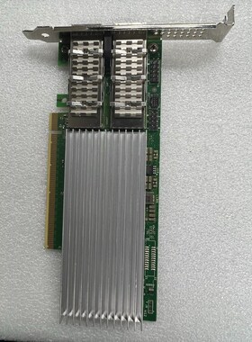 二手拆机 100G光纤网卡E810-CQDA2 英特尔双口光