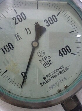 YTNF(S)100不锈钢耐震压力表0611625等MPA真空青岛冠力特种