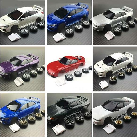 京商KYOSHO MINIZ车壳蚊车AWD BZ DRZ GLA MINI-D/Q用全新拆车壳
