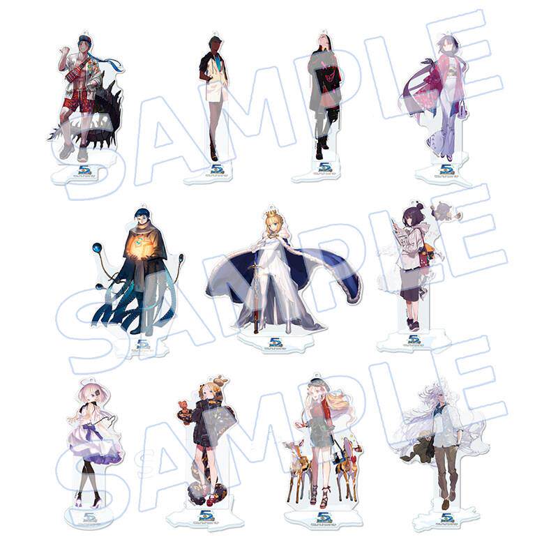 Fate FGO 五周年 FES 2020周边立牌玛修迦尔纳阿周那阿比北斋艾蕾