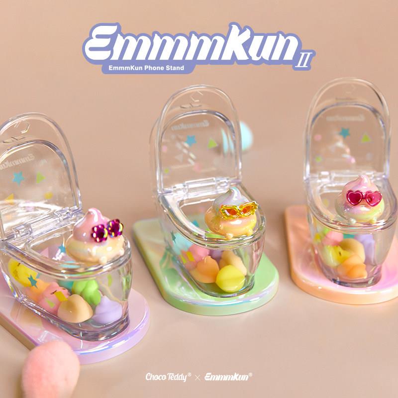 Emmm君马桶盲盒二代雪宝渐变夜光粑粑恶搞玩具礼物潮玩手办摆件女