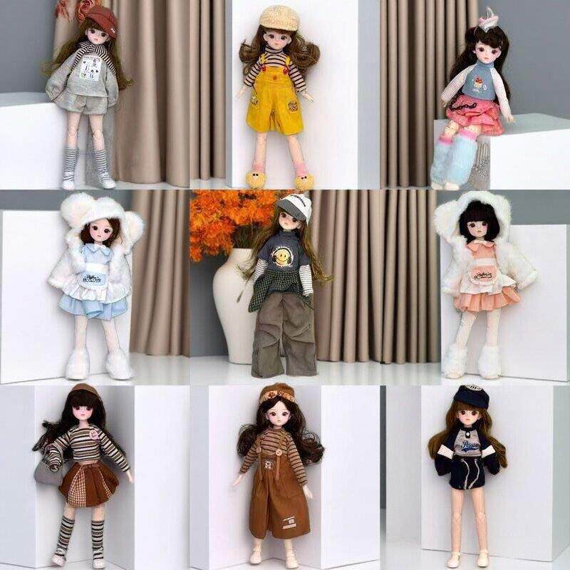 BJD/SD洋娃娃6分娃衣30cm换装公主套装衣服玩具女孩网红公仔衣服