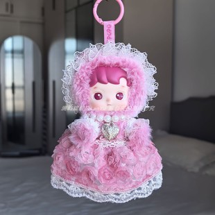 樱桃软糖娃衣hacipupu小熊软糖公仔套装连衣裙蕾丝裙粉红色衣服