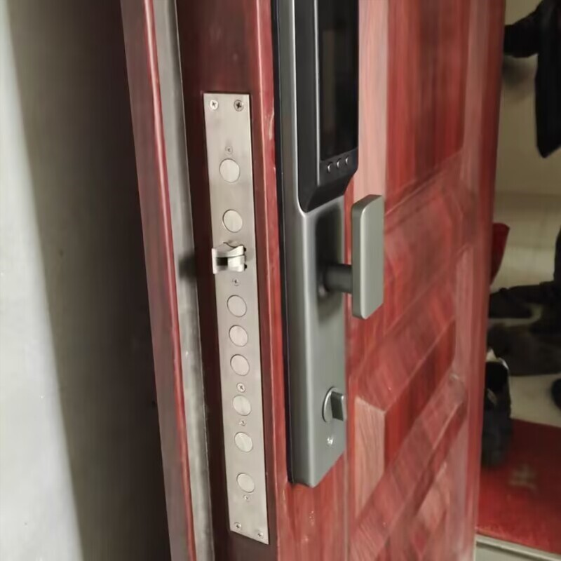 霸王锁体388 40智能锁门锁家用通用型不锈钢防盗门锁芯指纹锁锁体