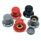 电位器编码 6J铜芯翻盖螺母锁紧通用型 器旋钮帽2518MM KYP25