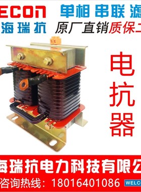 上海瑞抗电容器25kVar单相串联电抗器CKDG-3.0/0.3-12%无功分补偿