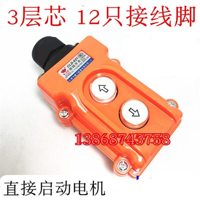 COB-31 21 COP CLD-621 TNHA1-31电动葫芦起重机行车三相按钮开关
