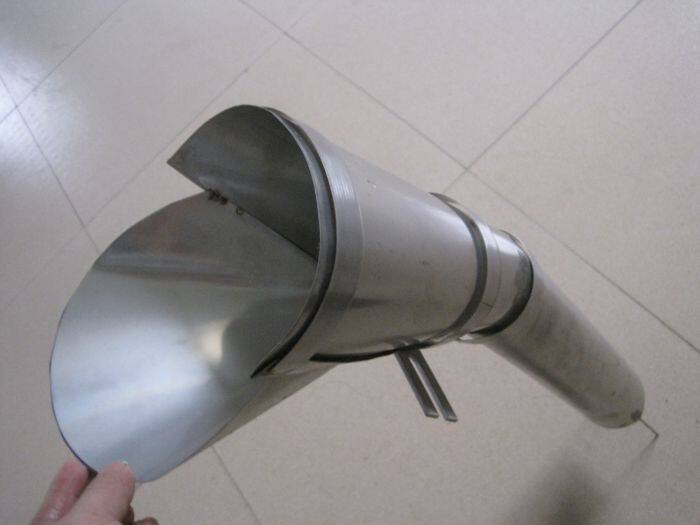 立式背封包装机专用配件 成型器 制袋器 接料斗 背封颗粒成型器