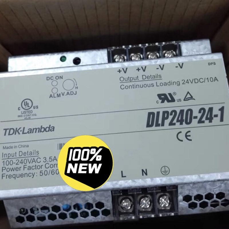 TDK-LAMBDA导轨电源24V10A开关电源DLP240-24-1