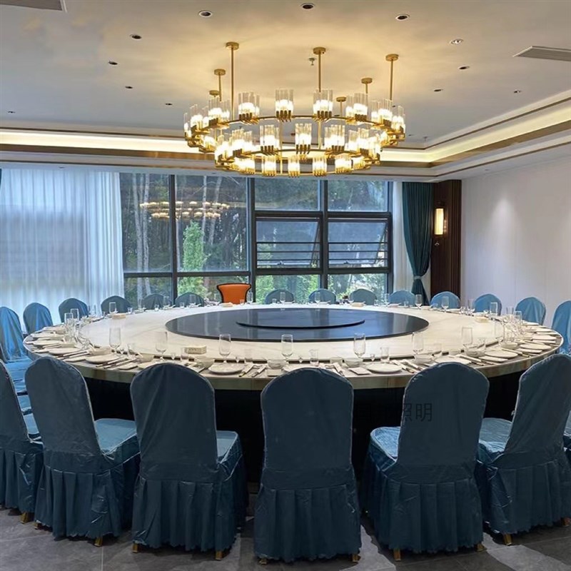 新中式吊灯餐厅灯现代水晶灯饭店包厢酒店大堂大厅宴会厅包间灯具