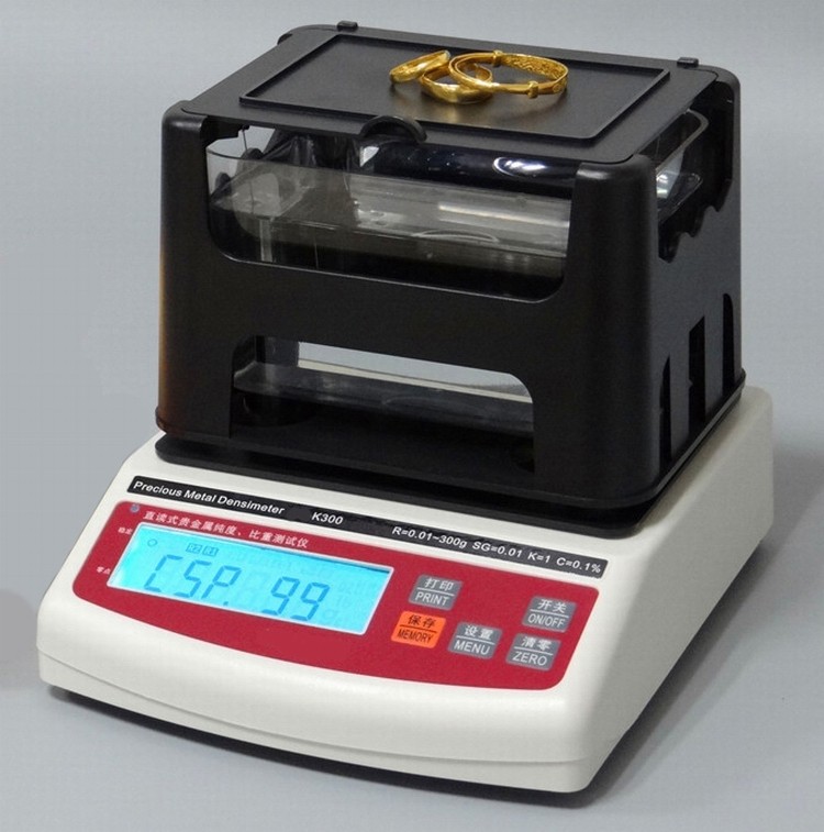 (黄金比重计)密度计K值纯度检测仪首饰金店回收K300/600/1200