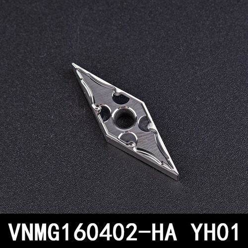 数控铝用刀片VNMG160404-HA YH01 160402 车床外圆菱形刀粒160408