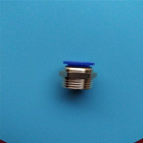 气动铜快速接头螺纹直通PC8-02 PC4-M5 气管快插6-01/10-03/12-04