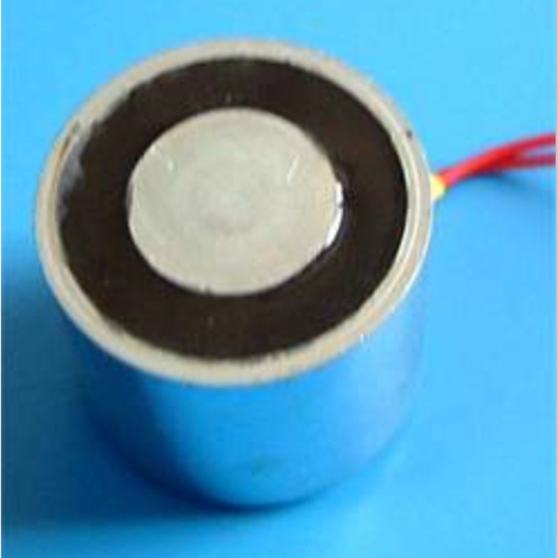 茗山MQ8-X3025圆形直流电磁铁强吸力吸盘 直径30*25高 12V 24V