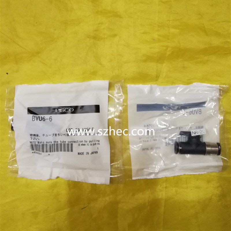 现货,供应  日本 PISCO 球阀 BVU6-6  全新正品 大量现货 碧士克