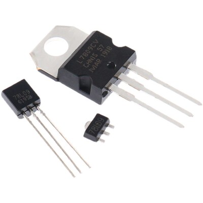 三端稳压三极管9v 78L09 78M09 L7809CV TO-220 SOT252/89 TO-92