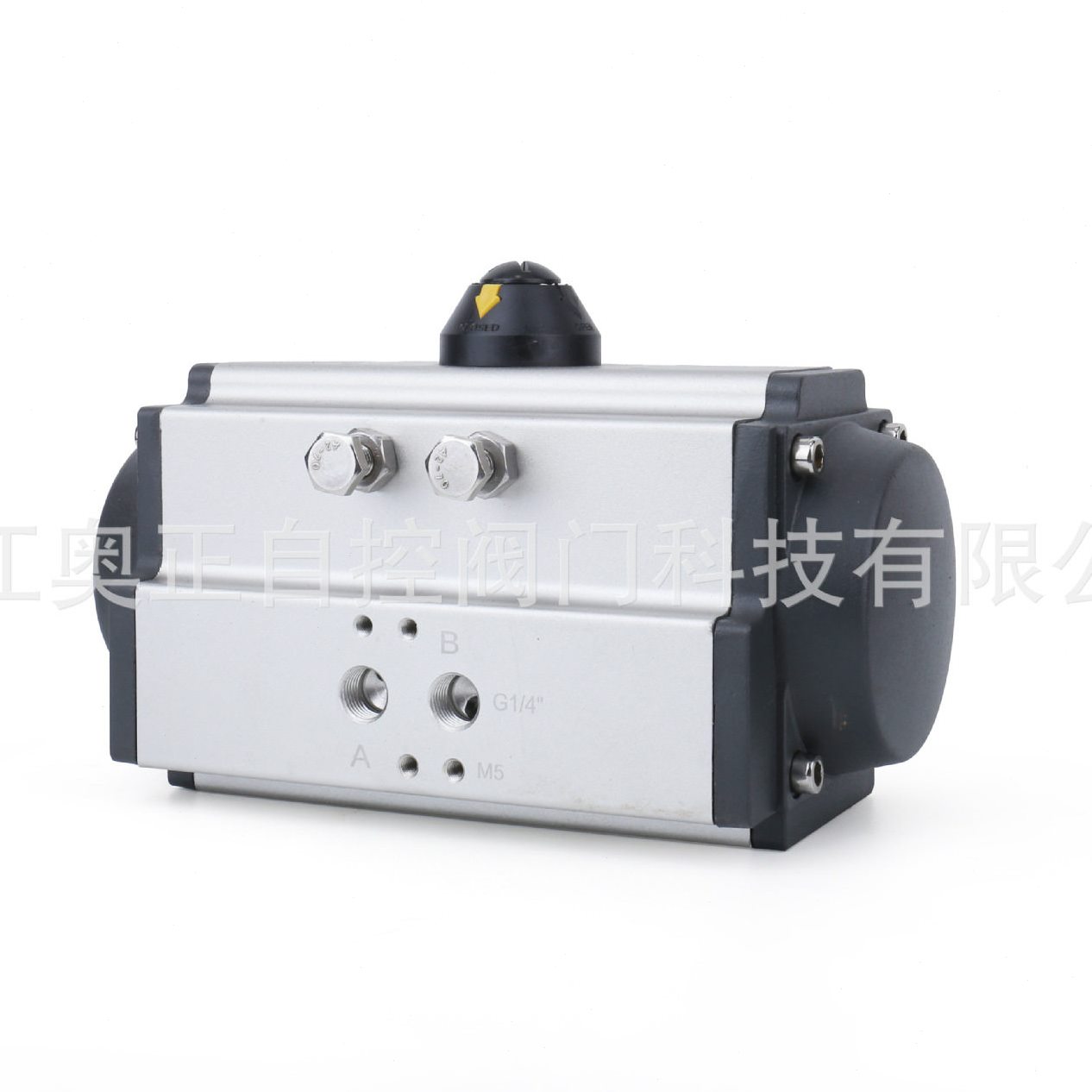 直销AT 气动执行器 作用气动执行器 球阀蝶阀气动头  阀门气动机