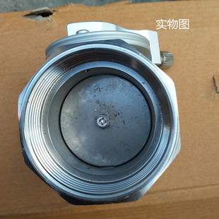 不锈钢风阀带刻度丝扣风阀304窑炉专用阀门丝扣蝶阀螺纹调节风阀