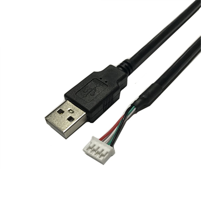 MX1.25/PH2.0/XH2.54-4P 转接头延长线触摸屏线usb-a-2.0标准规格