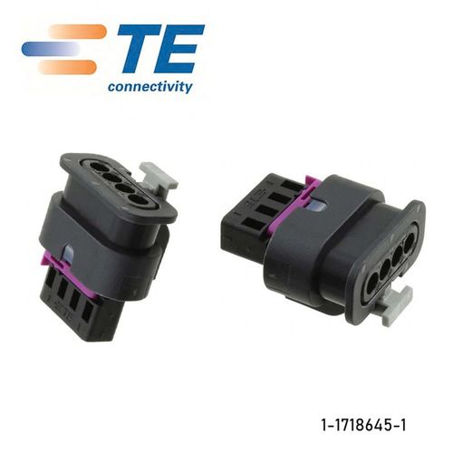 1-1718645-1 品牌 TE/泰科 连接器 胶壳 4P 4孔 护套 原装现货