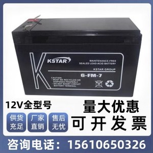 科士达蓄电池6-FM-12V7AH17AH24AH38AH65AH100AH120AH150AH200AH