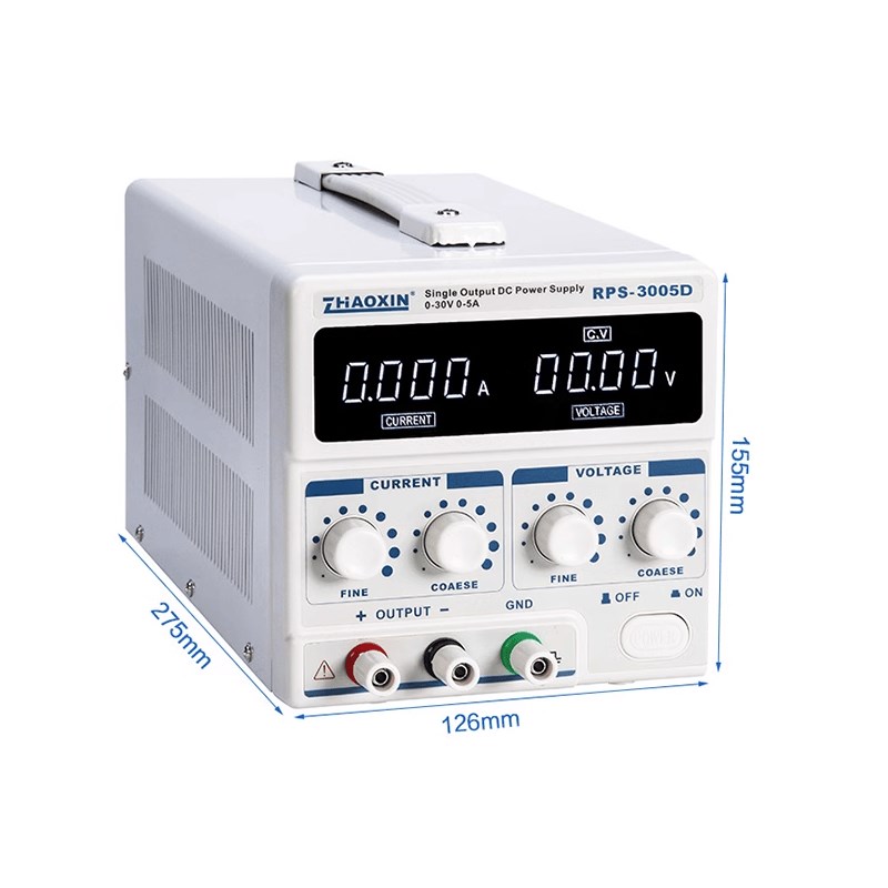 兆信RPS-3005D/RPS-3005DB直流稳压电源可调30V5A高精度四位显示