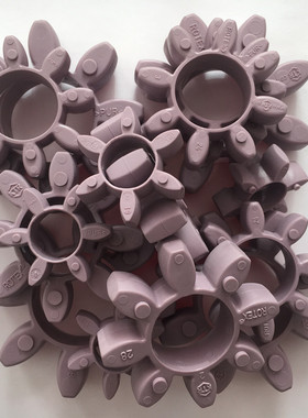 KTR联轴器代理-ROTEX14 19 24 28 38 42 48 55 65 75 90梅花胶垫