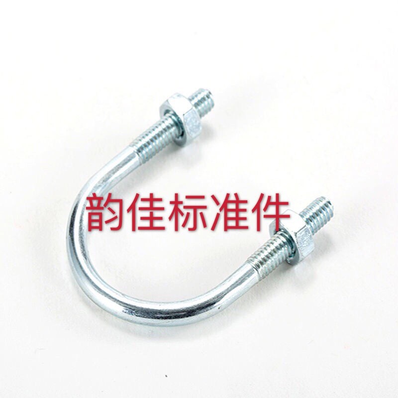 M1416加长镀锌U型螺栓U型抱箍U型螺丝U型卡扣U型管夹管抱卡骑马卡