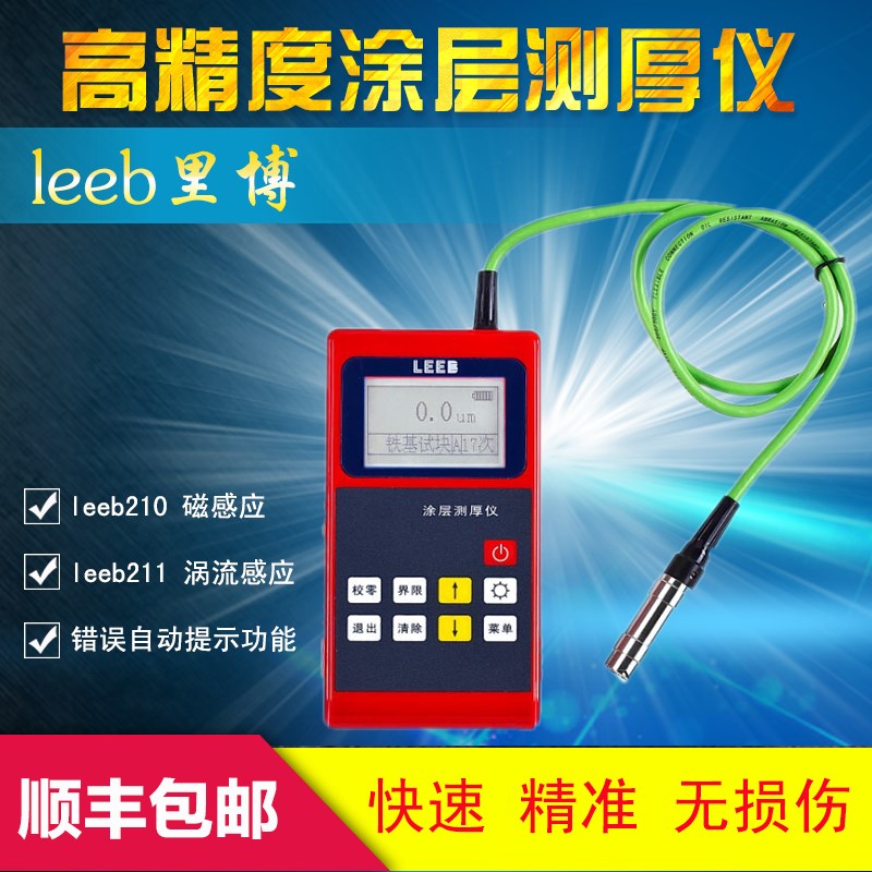 里博leeb210/leeb211涂层测厚仪 铁铝基 漆膜覆层测厚仪 膜厚计