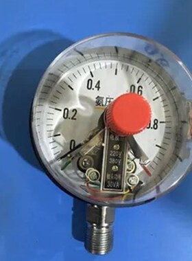 YAXC100BF 液氨气不锈钢电接点压力表上下限防腐真空表2.5mpa