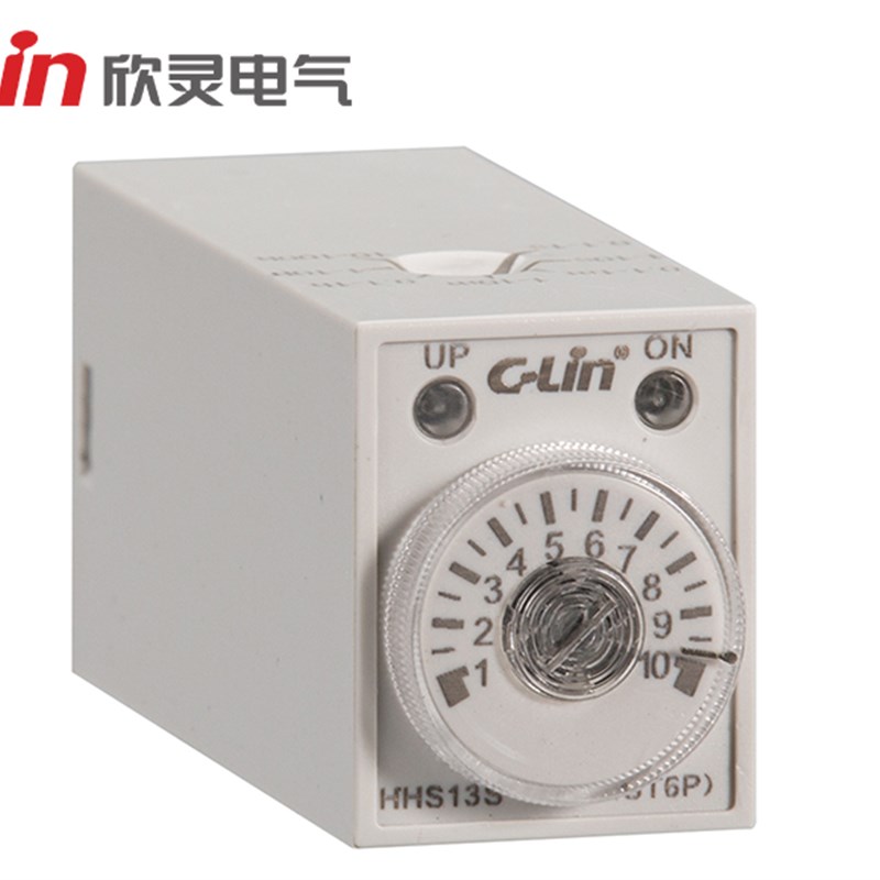 欣灵牌电子式时间继电器HHS13-1两四组ST6P-4( H3Y-4通电延时触点