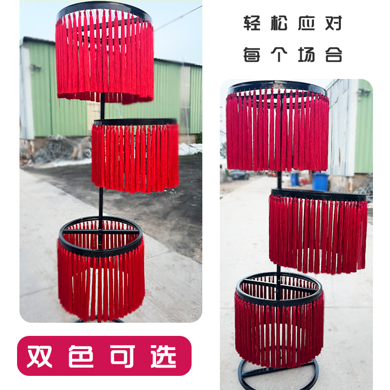 新款婚庆道具韶华流苏路引南洋风新中式级婚礼风格穗子摆件道具