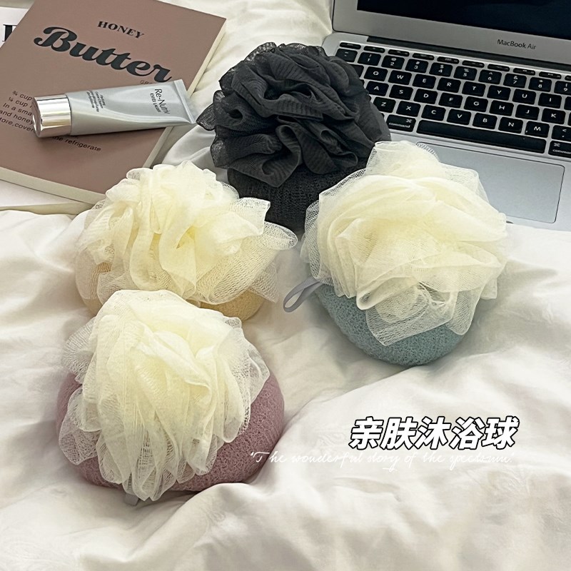可爱沐浴球两用不散浴花球起泡泡洗浴沐浴花女超柔软家用搓澡神器