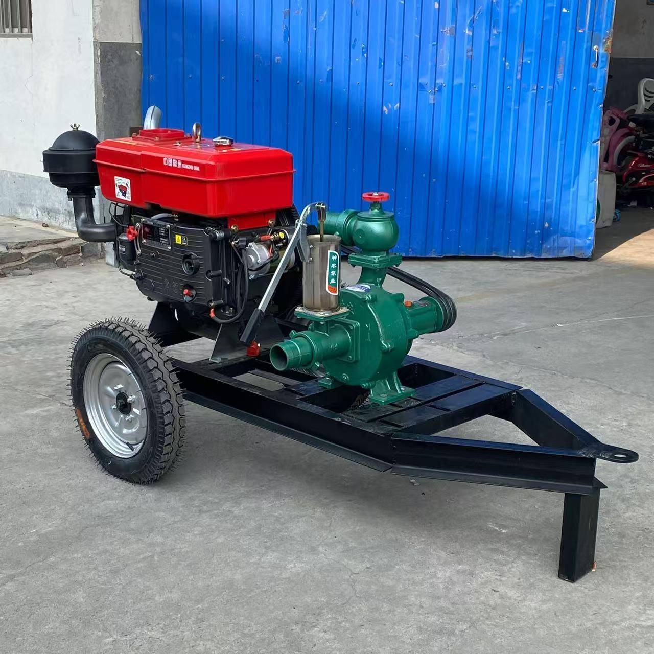 离心喷灌泵柴油机高杨程增压大功率流量高压泵离心水泵防汛排涝