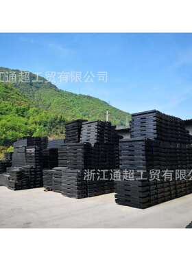 铁路道口板橡胶铁路胶垫平交道口垫片p43p50p60火车橡胶道口板