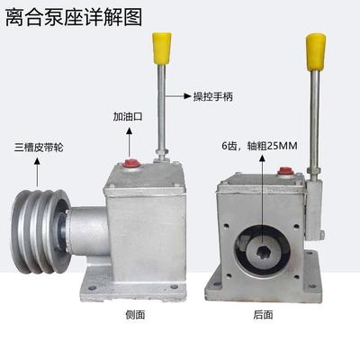 小船渔船起网机起锚机分离器泵座E532E550E563E580齿轮泵离合支架