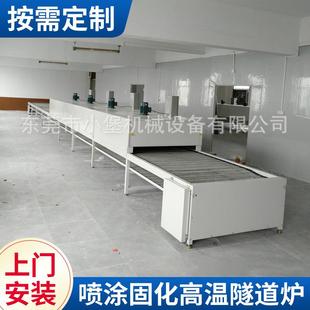 东莞烘干线定制喷涂固化高温隧道炉热风循环铁佛龙烘干线
