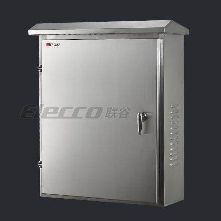 联谷不锈钢配电箱600*800*250mm电控箱/IP55安防箱CCC/室外防水箱