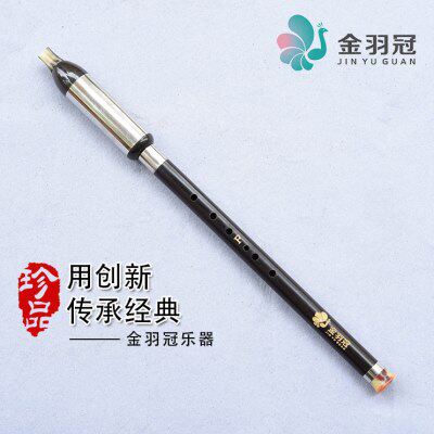 巴乌 竖吹黑檀木 G调 F调 小D C 降B A调 学生乐器 云南金羽冠