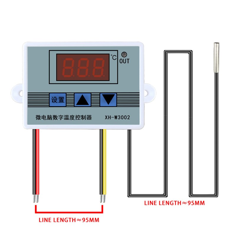 XH-W3002 数字温控器 温度开关 微电脑温度控R制仪 温控开关 控温