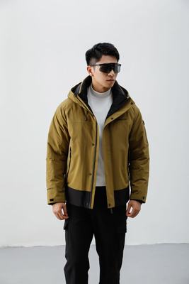 男士三合一户外鹅绒服轻薄厚外套