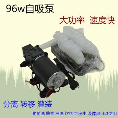 食品级抽酒泵自吸泵 抽酒器 白酒 电动 家用打酒器抽吸220V吸水泵