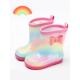 学生和儿童可以添 幼儿 儿童可爱 Pvc防滑舒适中筒雨靴为学校