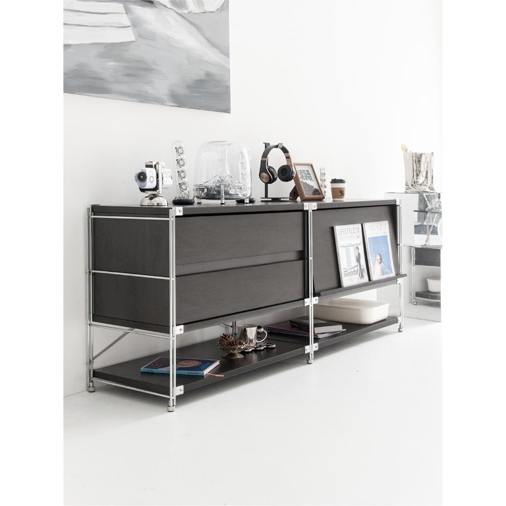 Jc青年良品包豪斯餐具柜电视柜客厅杂志柜储物柜储物架桶柜