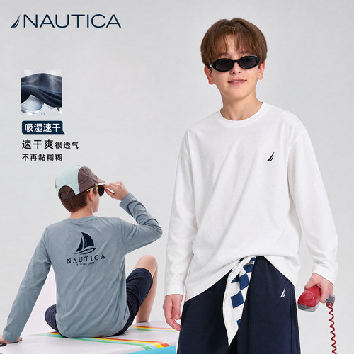 NAUTICA儿童长袖t恤男女童