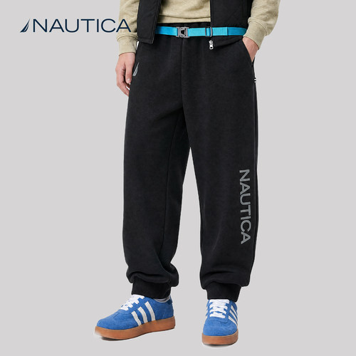 NAUTICA儿童卫裤加薄绒裤子