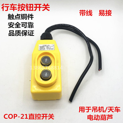 COP-21P起重机直控开关380V电压上下按钮直接控制电动葫芦CLD-621
